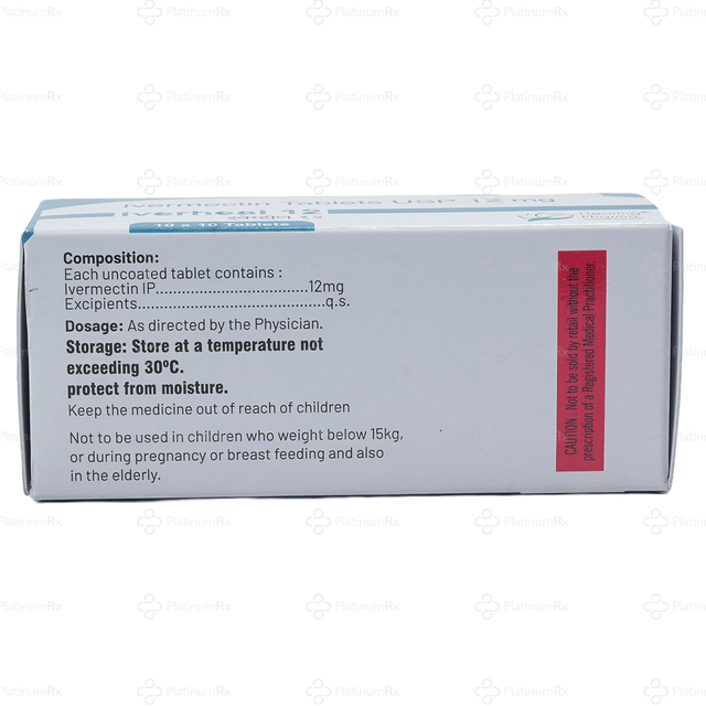 Iverheal 12mg Tablet 10s