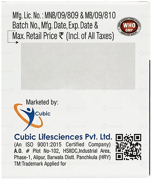 Cubinac R 200/20mg Capsule SR 10s