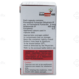 Budepress 6/400mcg Capsule 30s
