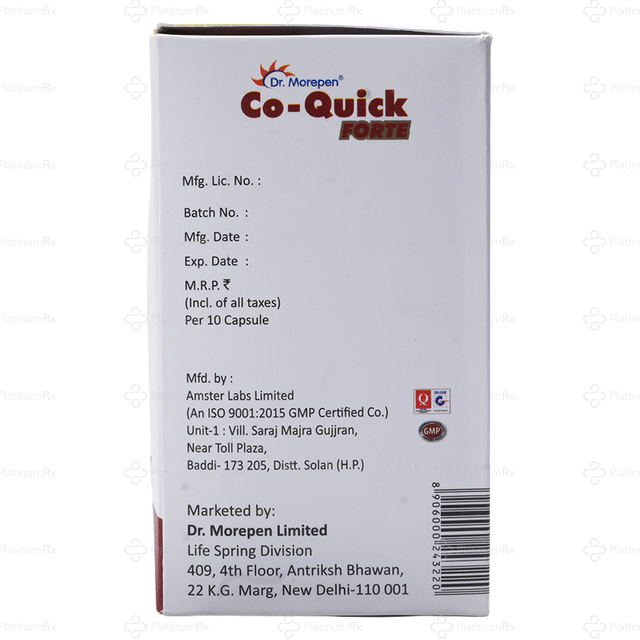 Co Quick Forte Capsule 10s
