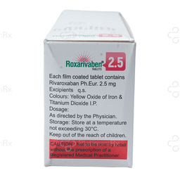 Roxarivaben 2.5mg Tablet 15s