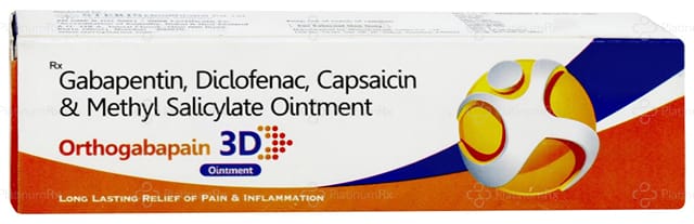 Orthogabapain 3D Ointment 30gm