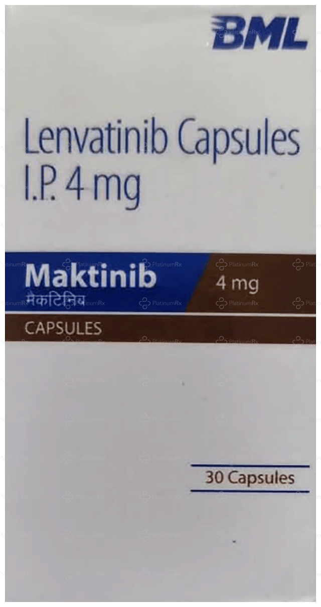 Maktinib 4mg Capsule 30s