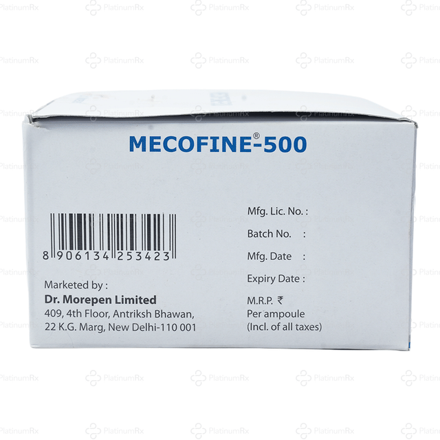 Mecofine 500mcg Injection 1ml