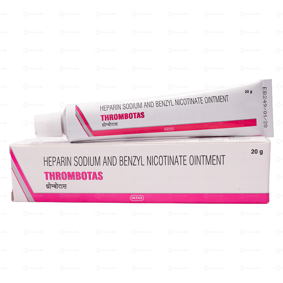 Thrombotas 2mg/50IU Ointment 20gm