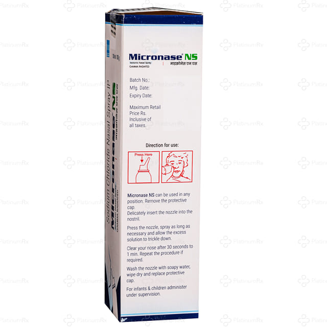 Micronase NS 0.9% Isotonic Nasal Spray 100ml