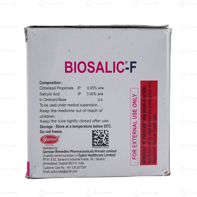 Biosalic F Ointment 20gm