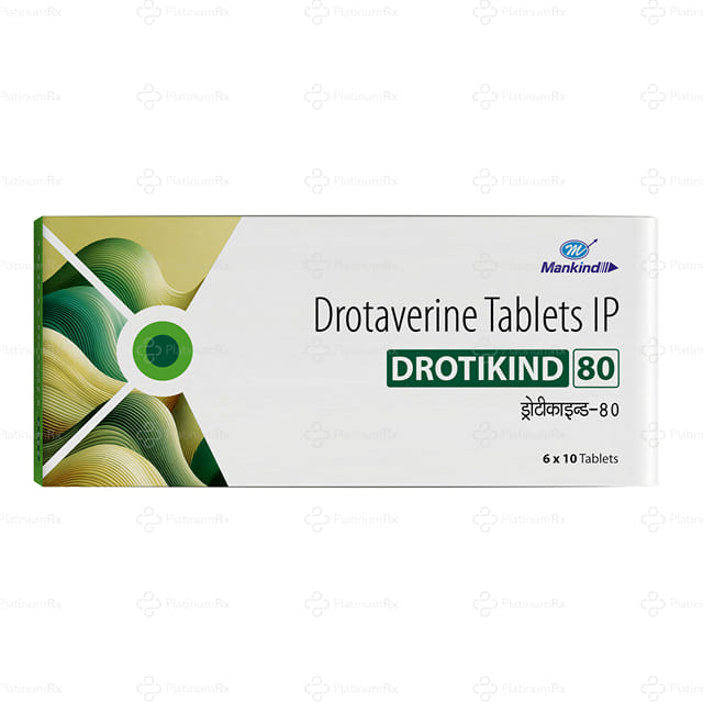 Drotikind 80mg Tablet 10s