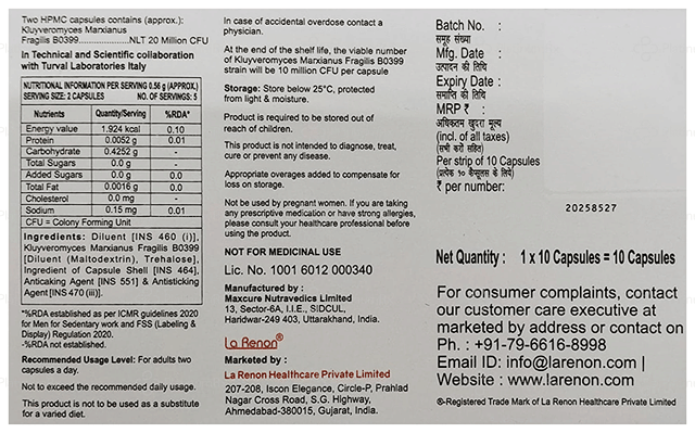 Kluvagut 20M Capsule 10s