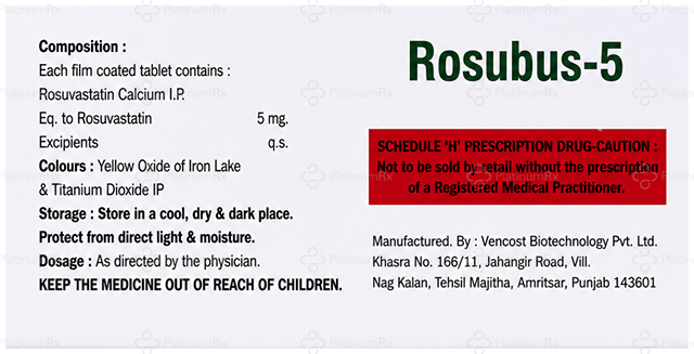 Rosubus 5mg Tablet 10s