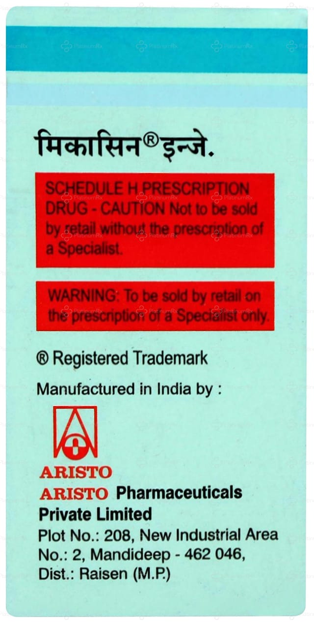 Mikacin 1000mg Injection 4ml