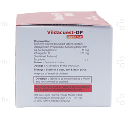 Vildaquest DP 10/100mg Tablet SR 10s