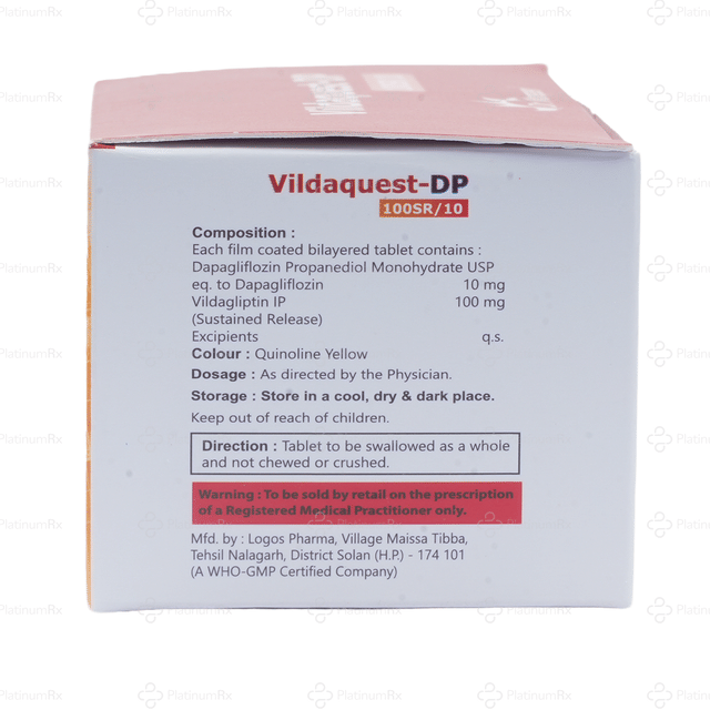 Vildaquest DP 10/100mg Tablet SR 10s