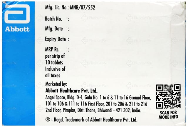 Lorsaid P 4/325mg Tablet 10s