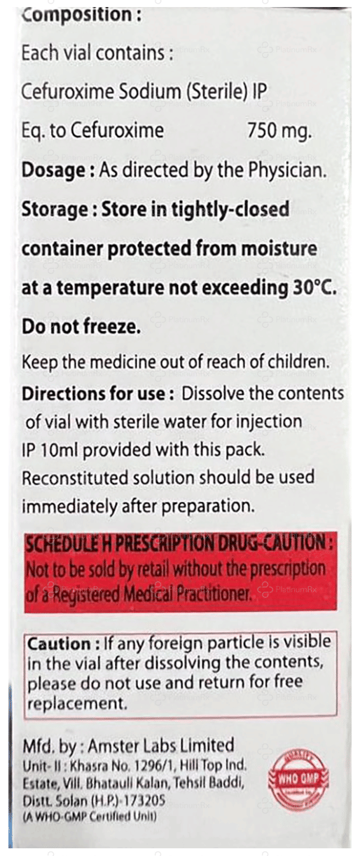 Evercef 750mg Injection 1s