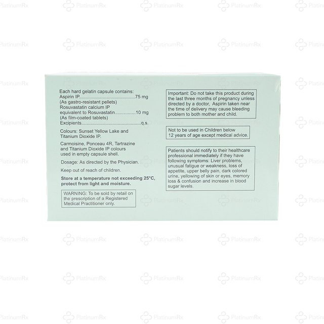 Kemorose ASP 10/75mg Capsule 10s