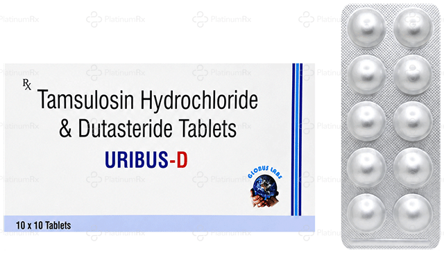 Uribus D 0.5/0.4mg Tablet 10s