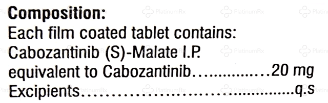 Cazanat 20mg Tablet 30s
