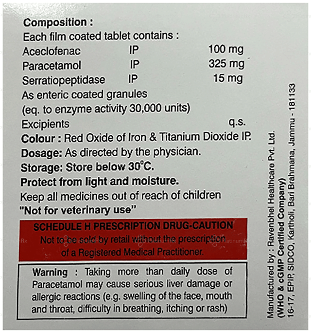 Zanoflam SP Tablet 10s
