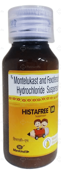 Histafree M 60/4mg Suspension 60ml