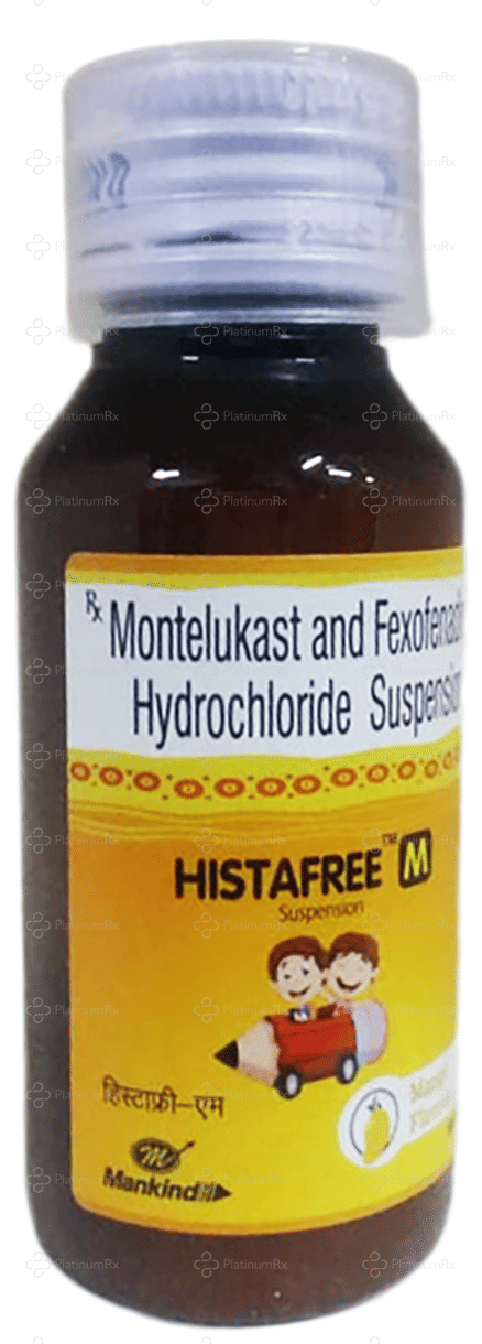 Histafree M 60/4mg Suspension 60ml
