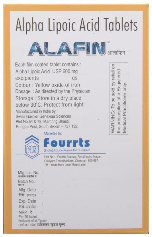 Alafin 600mg Tablet 10s