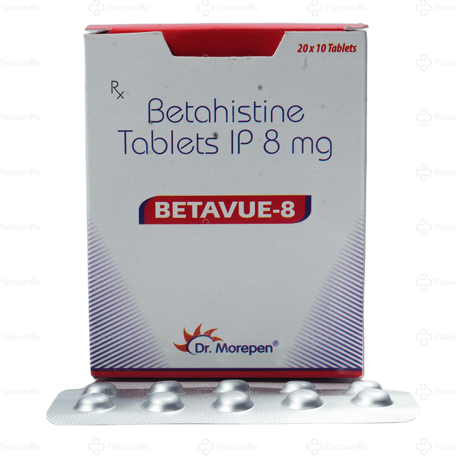 Betavue 8mg Tablet 10s