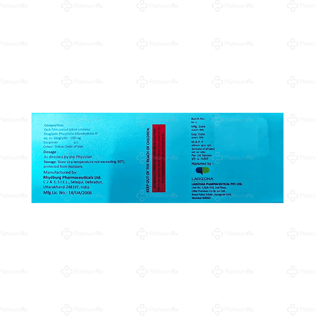 Sitamentin 100mg Tablet 14s