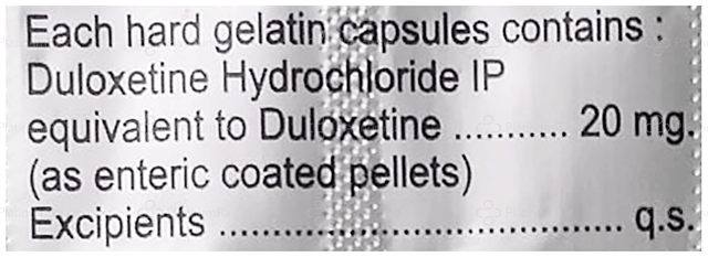 Duzsal 20mg Capsule DR 10s