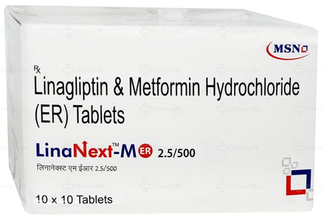 Linanext M ER 2.5/500mg Tablet 10s