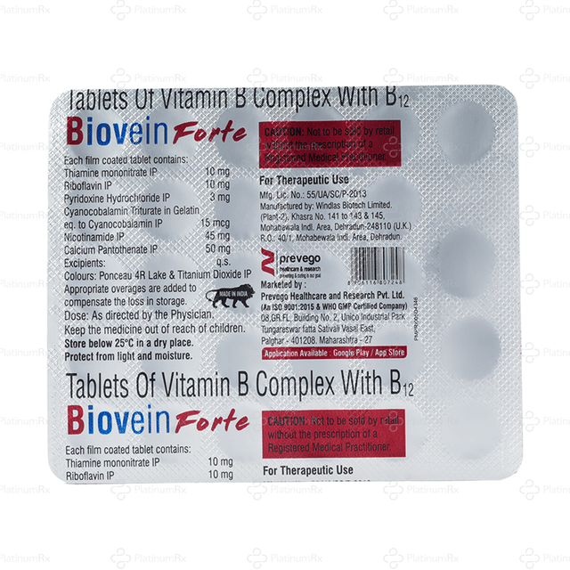 Biovein Forte Tablet 30s