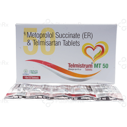Telmistrum MT 50/40mg Tablet ER 15s