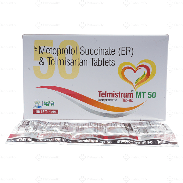 Telmistrum MT 50/40mg Tablet ER 15s