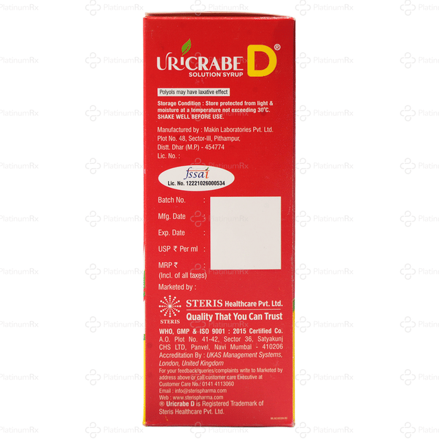 Uricrabe D Solution 200ml