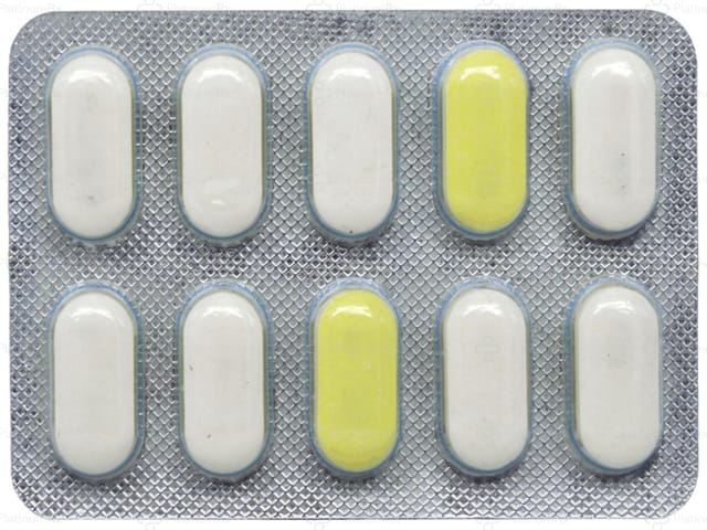 Gliclavac MV 0.2/500/80mg Tablet SR 10s