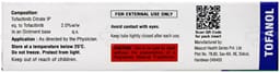 Tofanol 2% Ointment 10gm