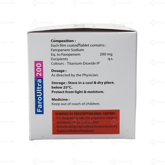 Faroultra 200mg Tablet 6s