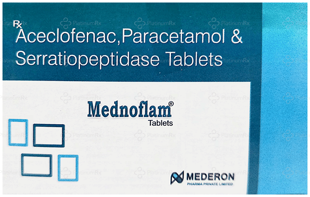 Mednoflam 100/325/15mg Tablet 10s