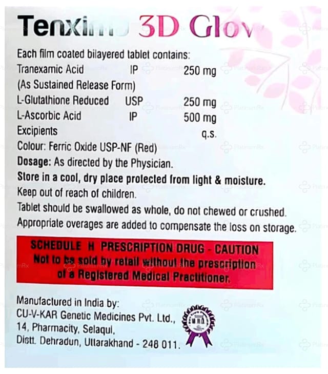 Tenxima 3D Glow Tablet 10s