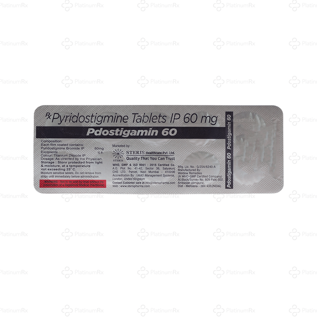 Pdostigamin 60mg Tablet 10s