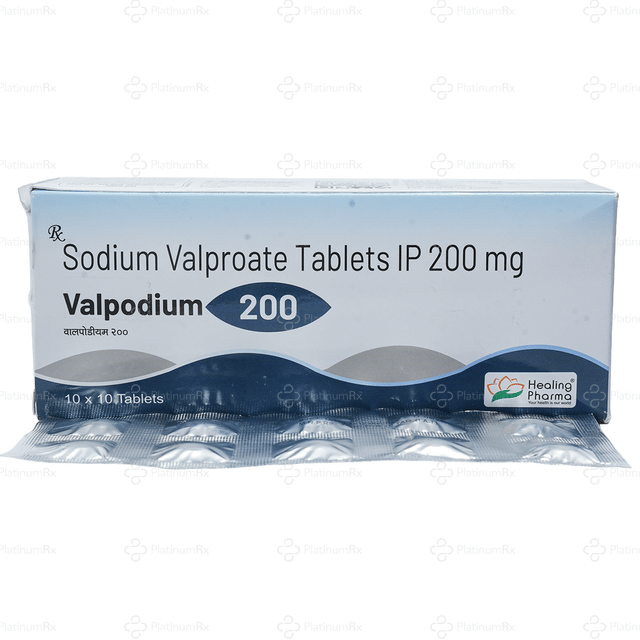 Valpodium 200mg Tablet 10s