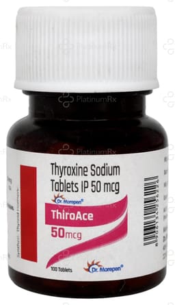Thiroace 50mcg Tablet 100s