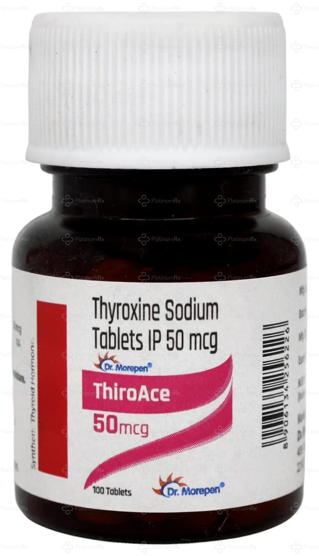 Thiroace 50mcg Tablet 100s