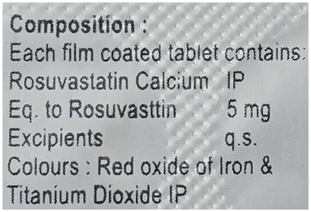 ROSUEco 5mg Tablet 15s