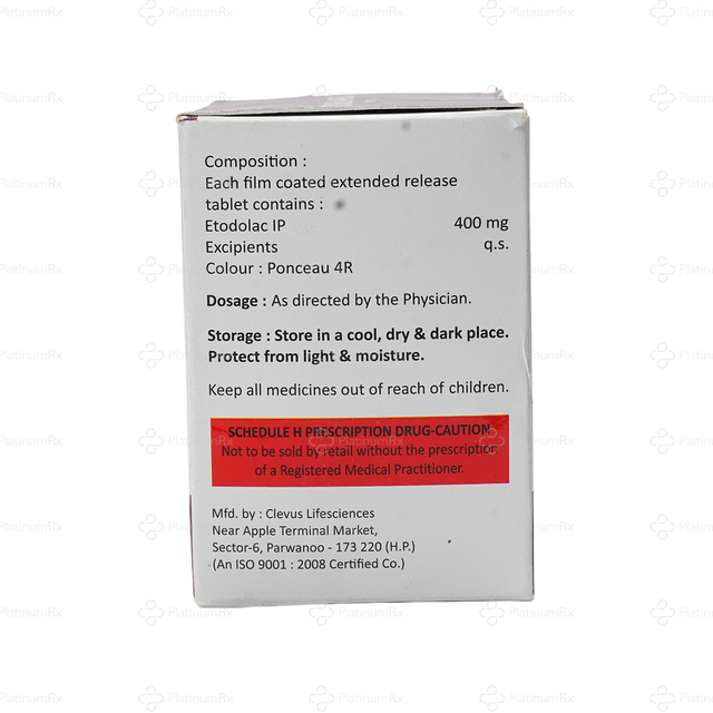 Etodel 400mg ER Tablet 10s