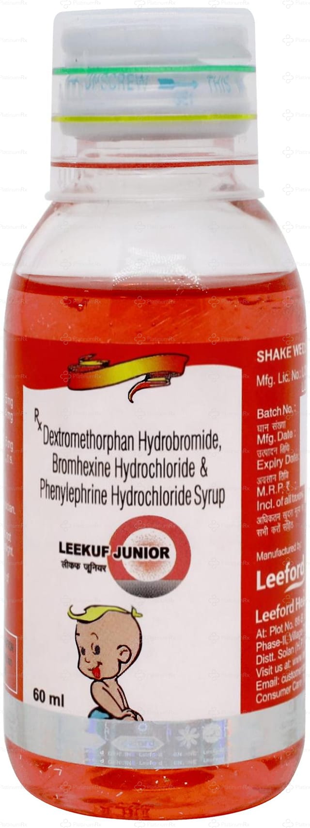 Leekuf Junior 4/5/5mg Syrup 60ml