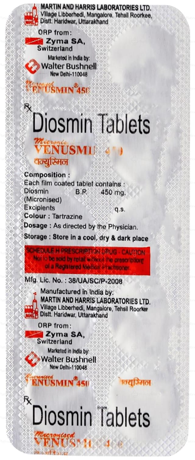 Venusmin 450mg Tablet 10s