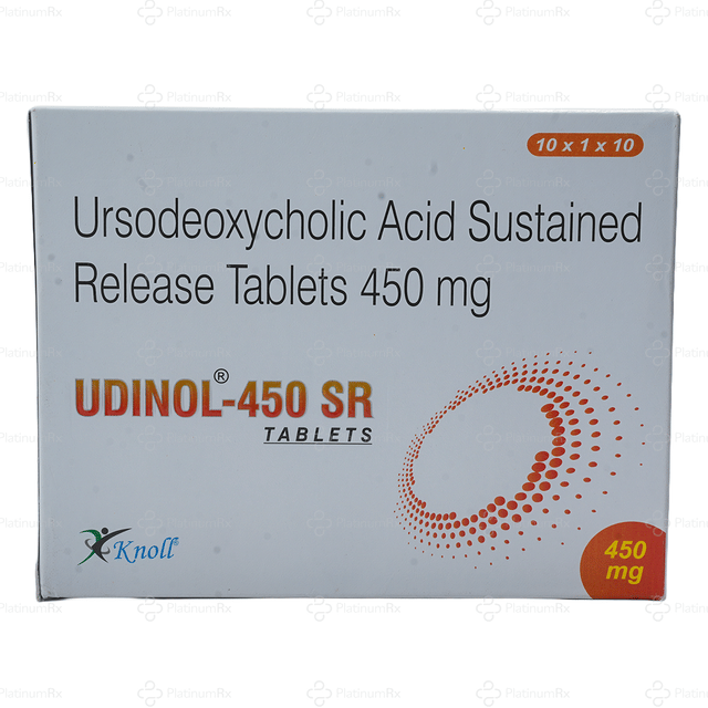 Udinol 450mg Tablet SR 10s