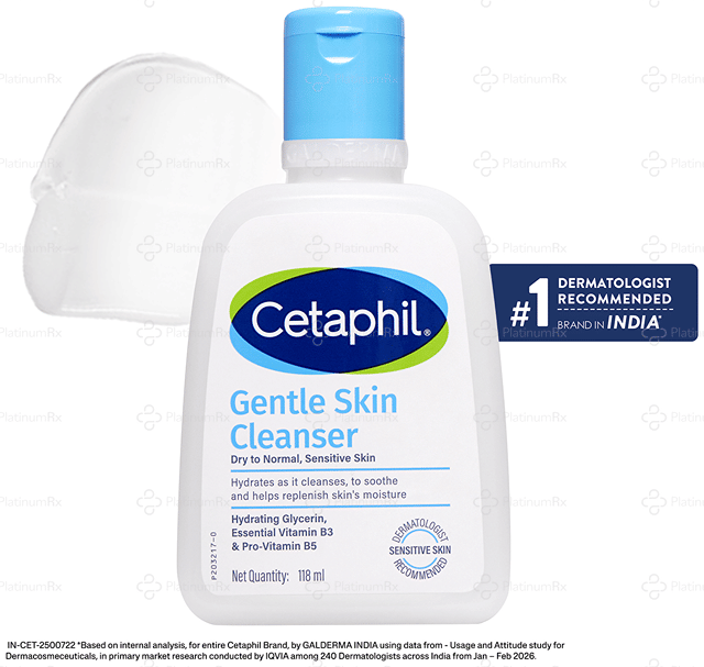 Cetaphil Gentle Skin Cleanser Gel 118ml