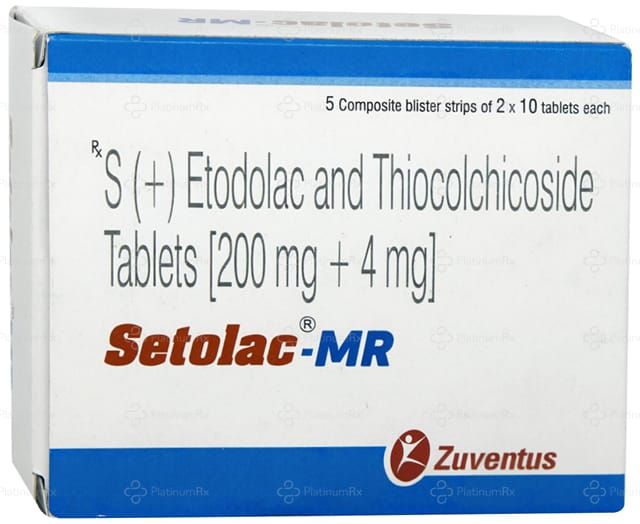 Setolac MR 200/4mg Tablet 10s